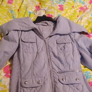 GUESS. Gray Jacket with Pockets